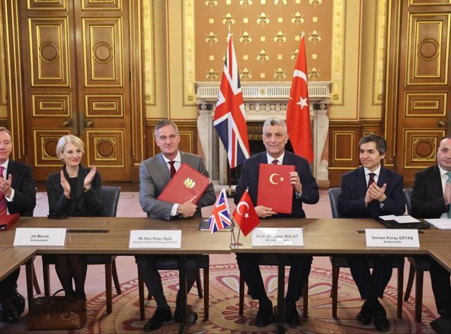 Türkiye-UK free trade talks focus on growth and new agreements