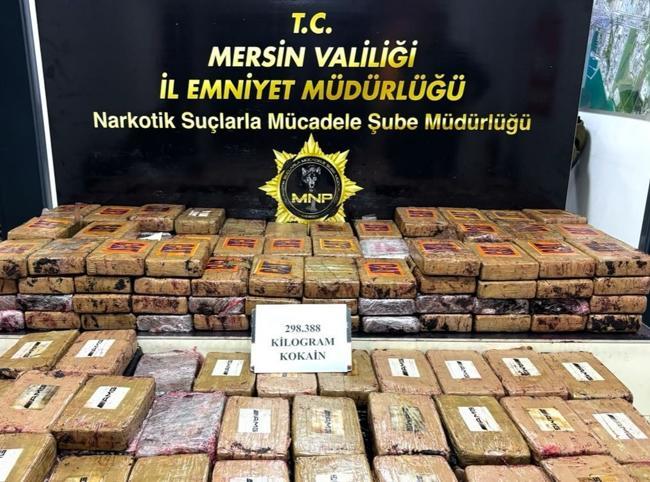 Major cocaine haul busted at Mersin port