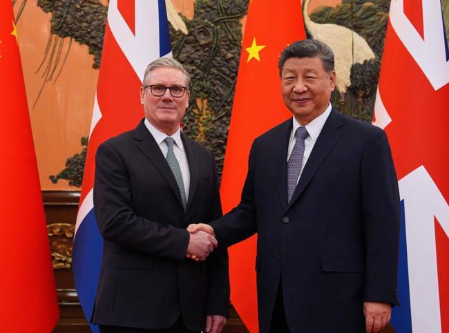 Starmer, Xi stress need for stronger UK-China ties to face global headwinds