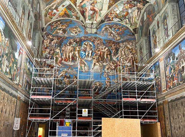 Major cleaning begins of Michelangelos ‘Last Judgement’