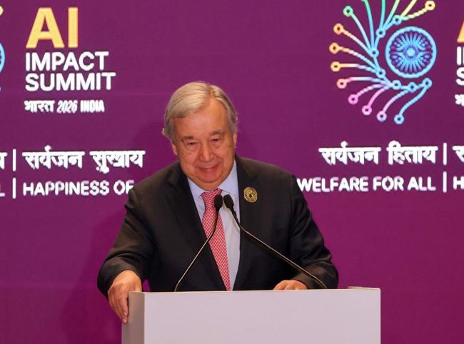 UN panel aims for human control of AI: Guterres
