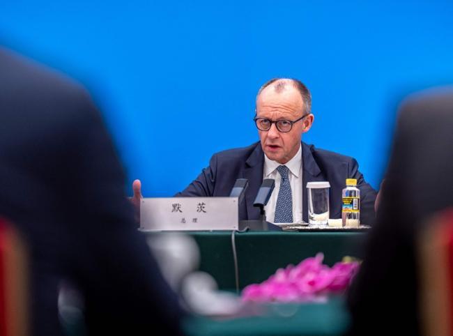 Germanys Merz tells Xi of great opportunity to develop ties