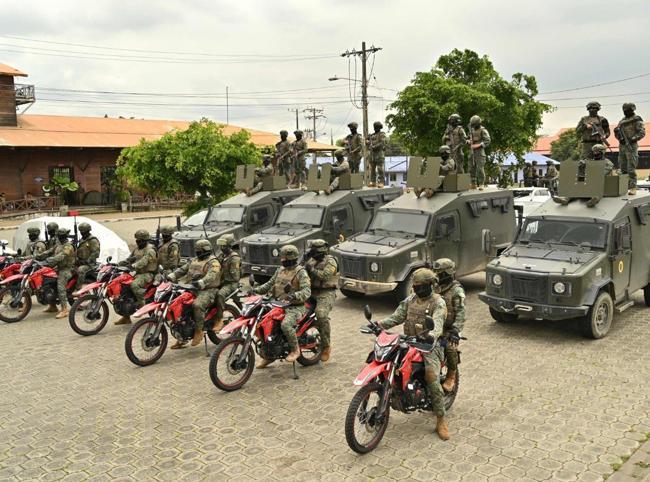 Ecuador launches two weeks of US-backed anti-drug ops