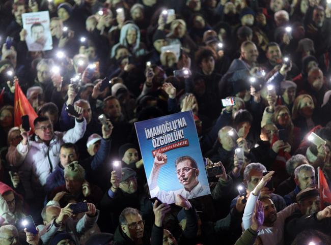 CHP rallies at Saraçhane one year after İmamoğlu’s arrest