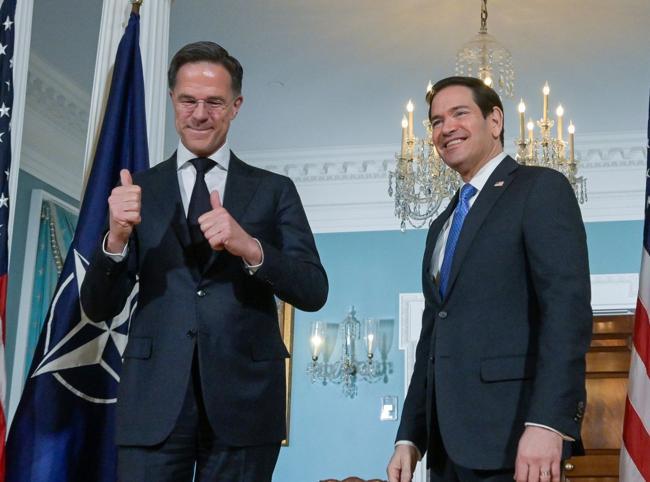 Trump blasts NATO after closed-door Rutte meeting