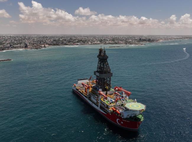 Drilling vessel Çağrı Bey arrives in Somalia for ‘historic mission’