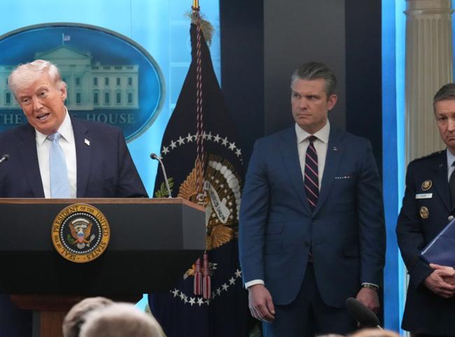 Trump says Iran has no cards beyond Hormuz control