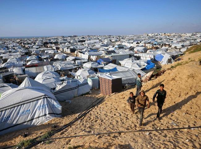 Fiberglass homes aim to offer more dignity for displaced in Gaza