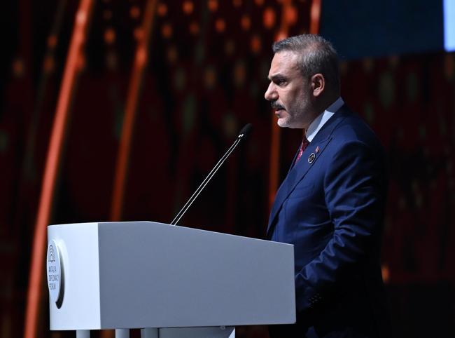 Fidan says Israel using security as a pretext to acquire more land