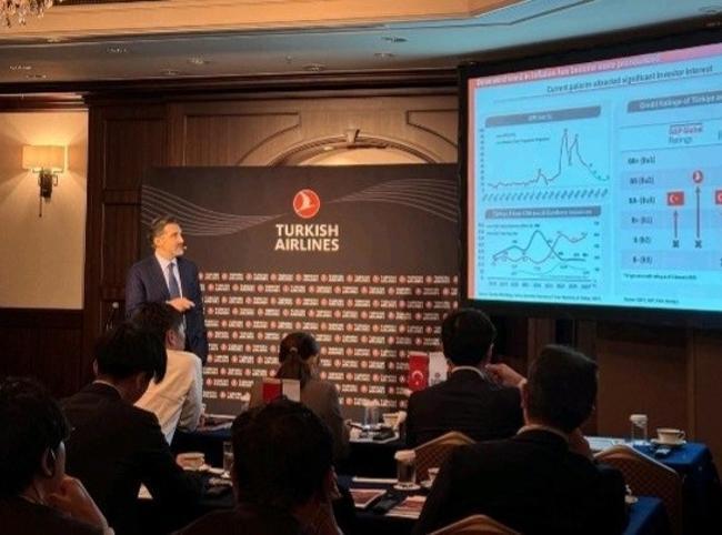 Turkish Airlines executive meets with investors in Tokyo