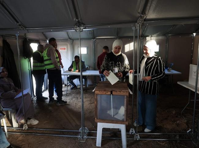 Palestinians vote in first elections since Gaza war