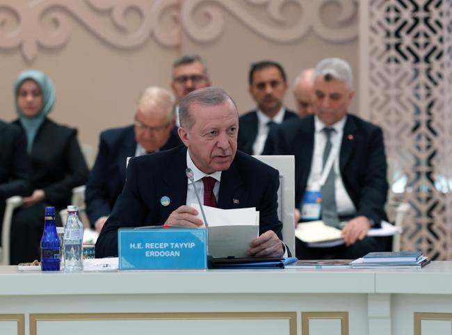 Erdoğan urges stronger Turkic unity amid regional crises