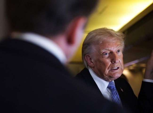 Trump says held off on new Iran attack, upbeat for agreement