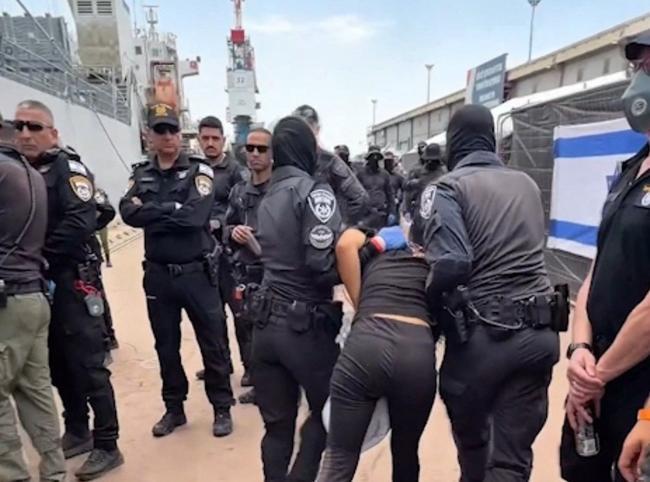 Israeli minister sparks outcry over video of bound flotilla activists