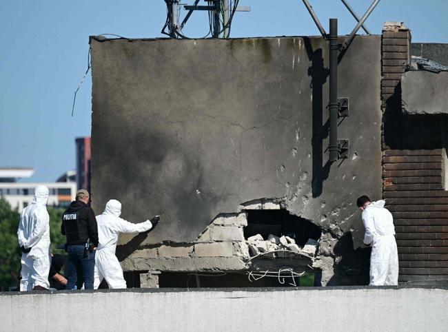 NATO, EU outrage as drone hits Romania apartment block