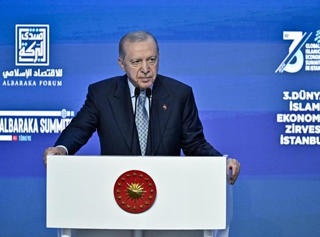 Erdoğan calls for justice-based financial paradigm