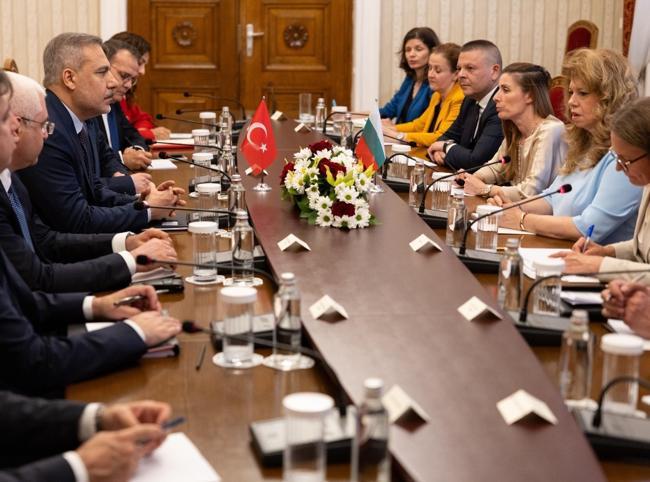 Fidan says Sofia talks reaffirm strong neighborly ties