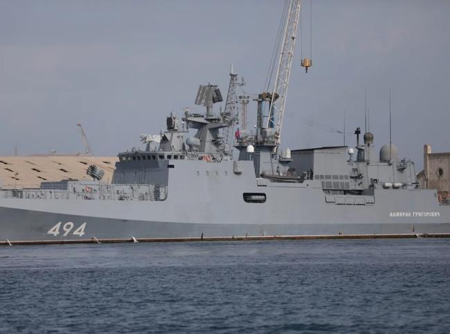 Russian warship fires warning shots near UK yacht in Channel