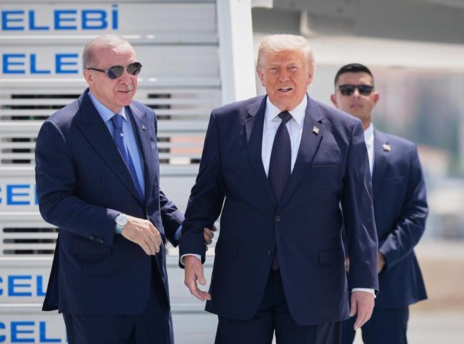 Trump arrives in Ankara for NATO summit