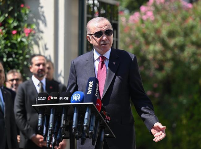 Erdoğan: Proud of reopening Hagia Sophia for worship