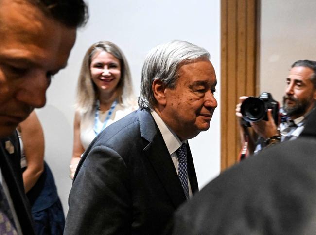 Ankara reiterates two-state solution ahead of UN chief’s visit