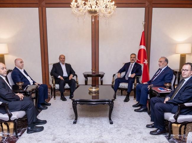 Fidan meets new Hamas political bureau chief