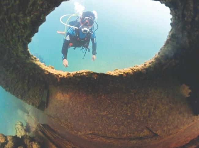 Divers explore Van Lake’s underwater heritage