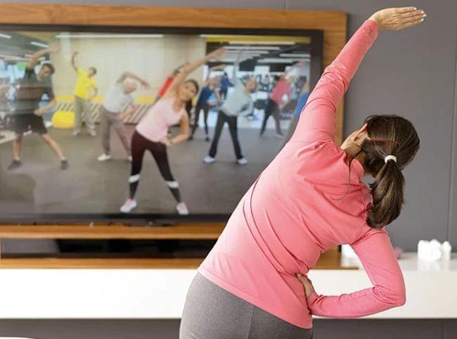 Home workout trend boosts fitness equipment sales