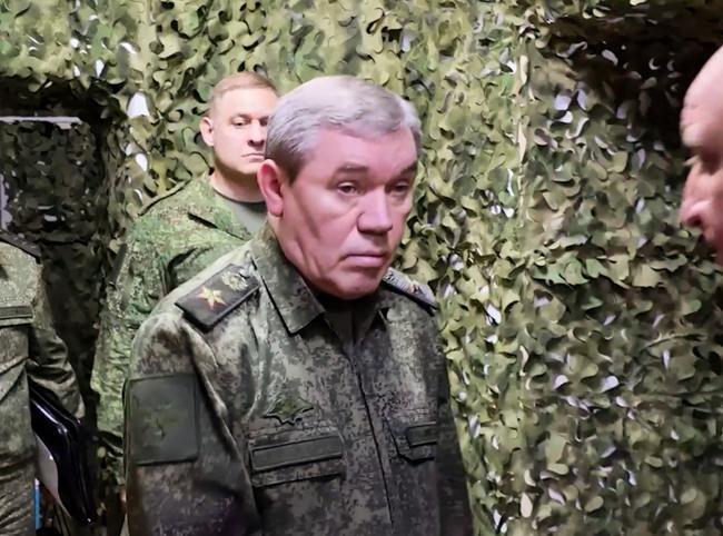 Russian army chief visits troops on Ukraine front: ministry