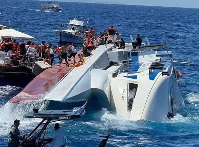 Turkish deep-sea search vessel joins efforts after Kyrenia ferry disaster