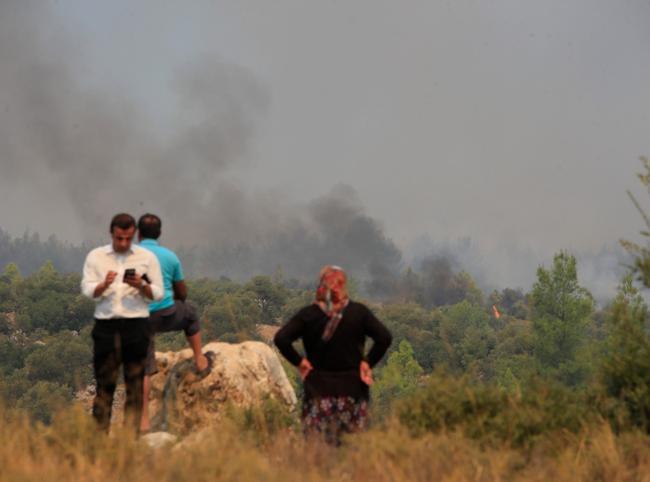 Wildfires rage in Antalya, Adana as homes evacuated