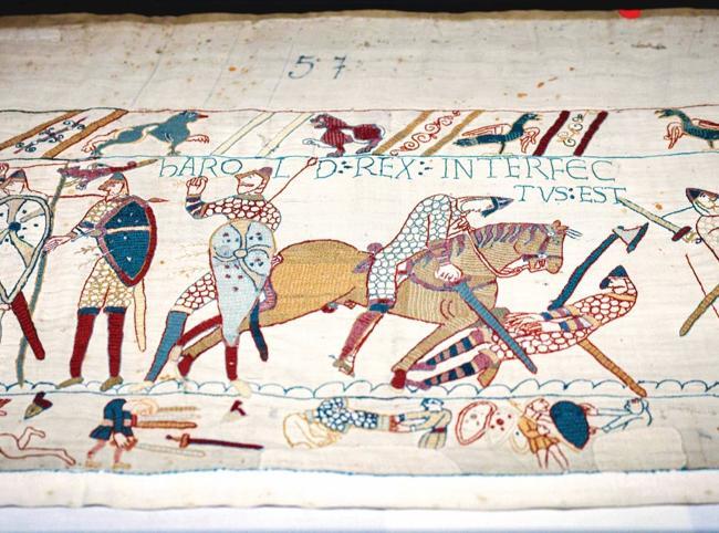Bayeux Tapestry ‘mania’ sweeps UK as sold-out exhibition opens