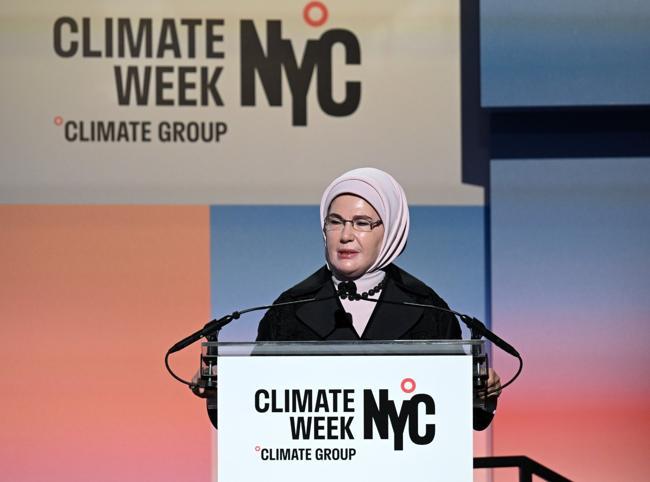 First Lady says climate action requires new habits