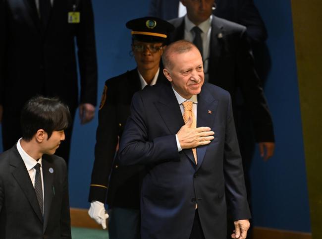 Erdoğan presses for de-escalation in UN talks