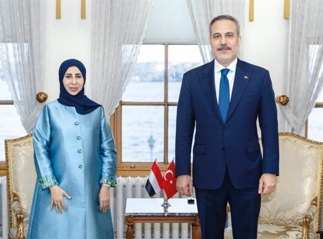 Yemen FM meets Fidan, hails Türkiye’s regional role