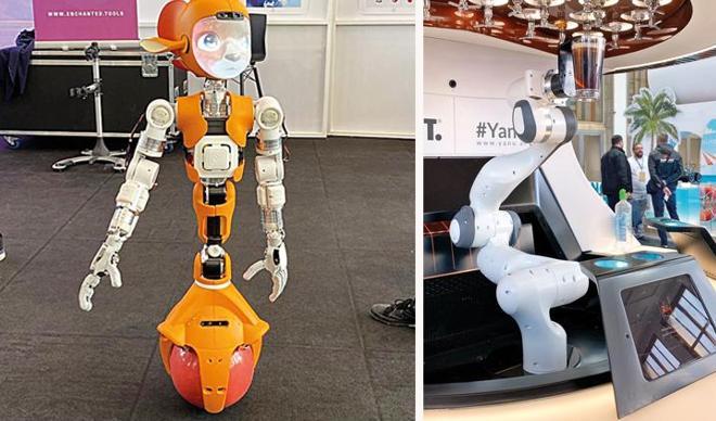 Robotlar sahneye çıkıyor... Paris’te 5 hastanede çalışan ‘Mirokai’ isimli robotlar, 30 bin Euro’dan satışa sunuluyor