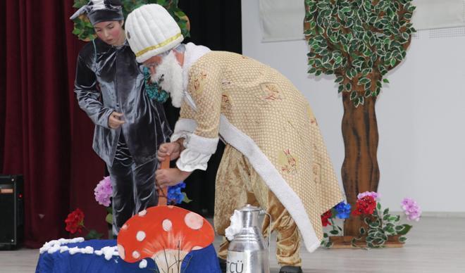 Çocuklar için "Nasrettin Hoca Masal Yolcusu" müzikali Havza'da sahnelendi