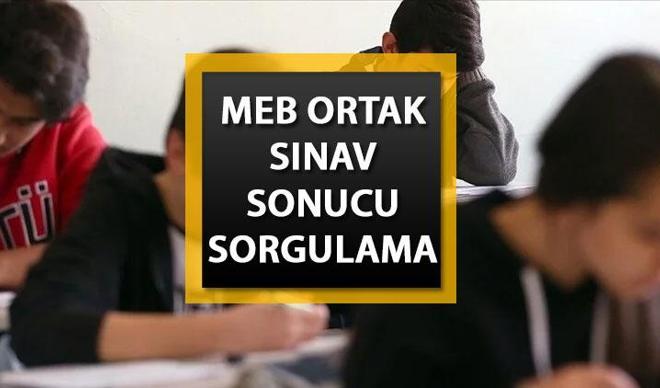 ORTAK SINAV SONUÇLARI SORGULAMA MEB E-OKUL EKRANI (Tıkla öğren): 1. ortak sınav sonuçları açıklandı mı, ne zaman açıklanacak, belli oldu mu? 6. ve 10. sınıf ortak sınav sonuçları nereden öğrenilir?