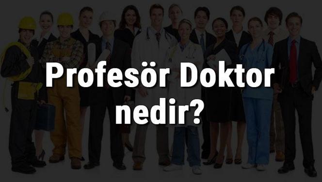 Profesör Doktor nedir, ne iş yapar ve nasıl olunur? Profesör Doktor olma şartları, maaşları ve iş imkanları