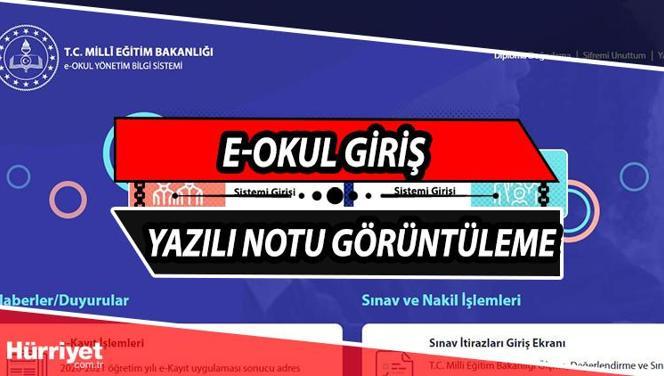 E OKUL VBS ÖĞRENCİ GİRİŞİ: MEB E-Okul öğrenci girişi ekranı yazılı tarihi, not görüntüleme ve devamsızlık öğrenme sayfası..