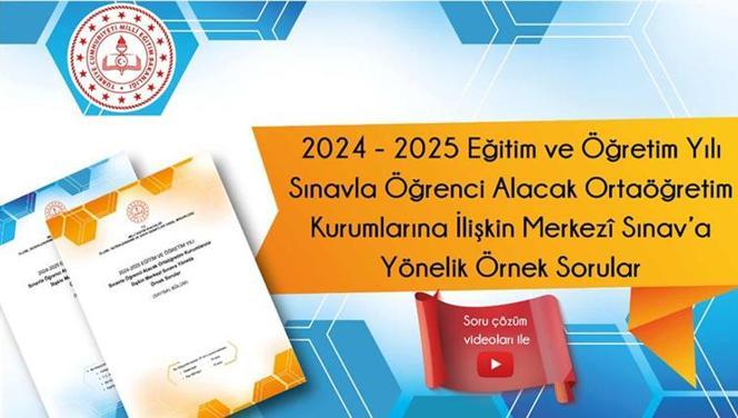 LGS örnek soruları yayımlandı