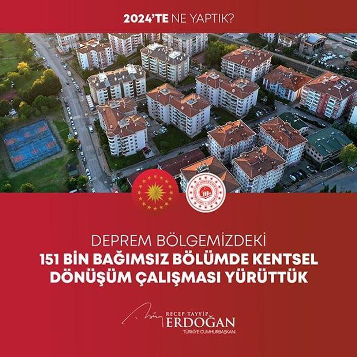 2025te daha sıkı kenetleneceğiz... Erdoğandan yeni yıl mesajı: Ekonomide meyveleri topluyoruz