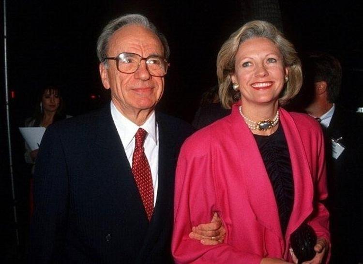 Rupert Murdoch ve Anna Maria Torv – 1.7 Milyar $