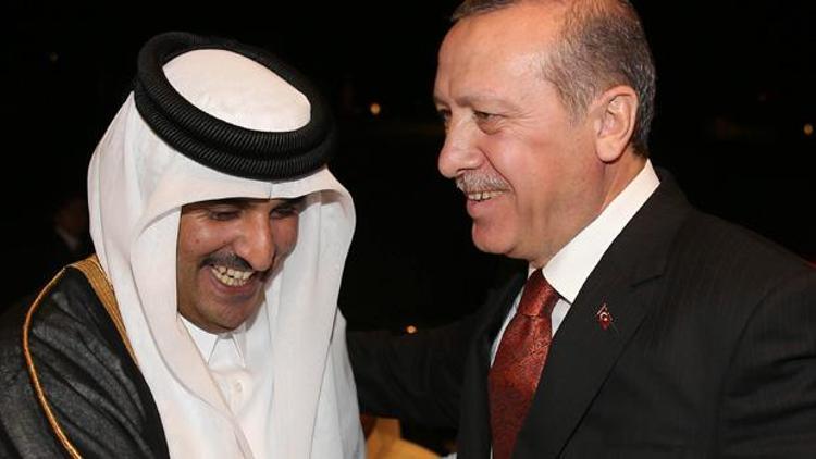 Katar Emiri Şeyh Temim Ankarada