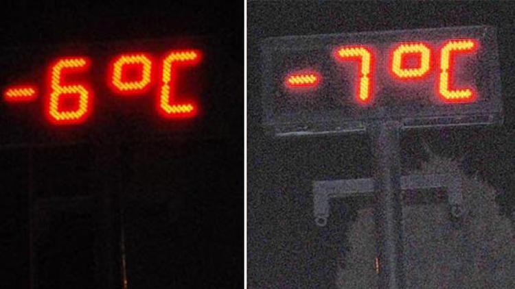 İzmir’de son 51 yılın soğuk rekoru; -7 derece