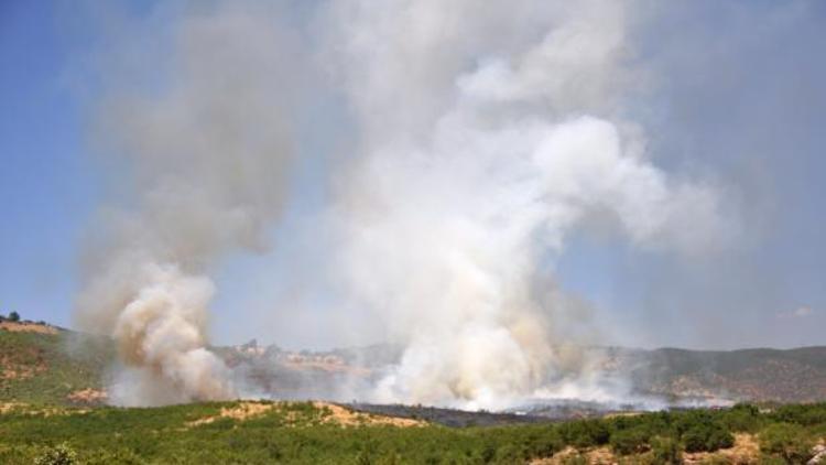Tuncelide komando tugayında yangına TOMA’larla müdahale