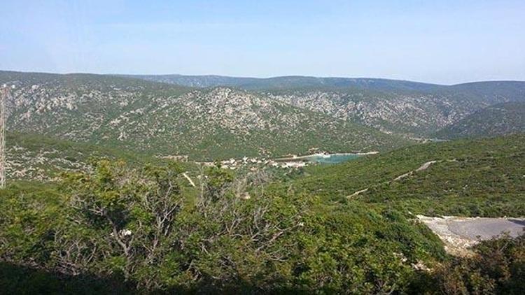 Urla villalarında gece keşfi