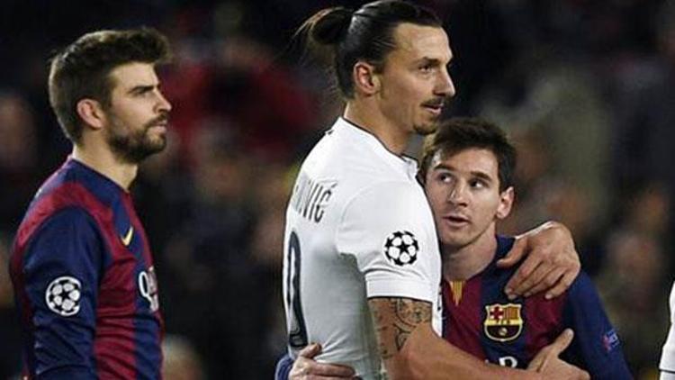 Messi-Ibrahimovic düellosu nefes kesti