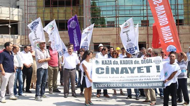 Taşeron sistemine protesto