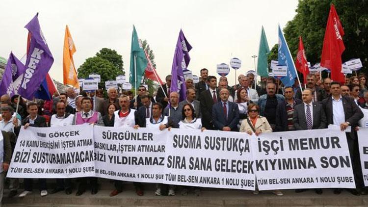 Greve katıldılar işsiz kaldılar